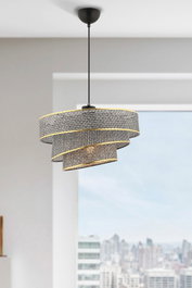 Opviq Couper Hazeran Gris y Dorado